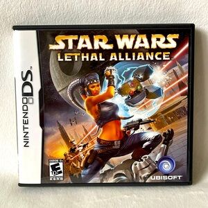Nintendo DS Star Wars Lethal Alliance Video Game Complete w/Case & Manual